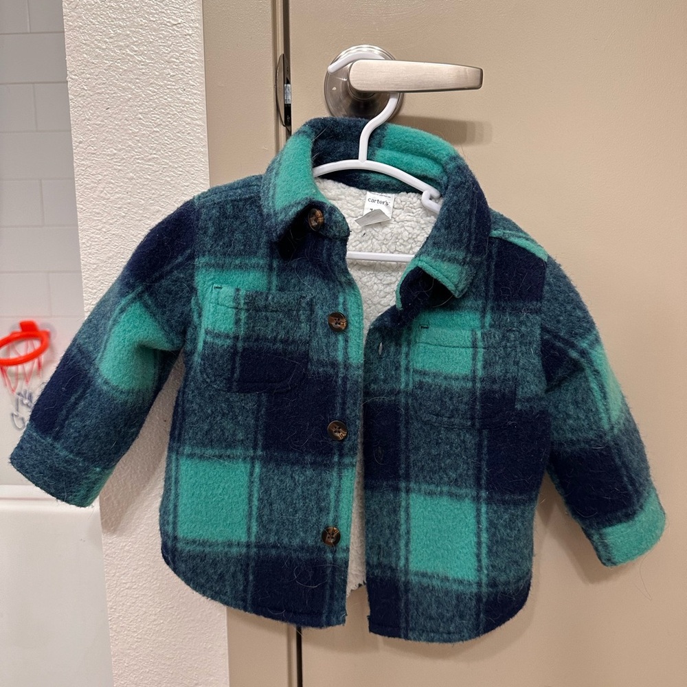 Carter’s Sherpa jacket x Hillary duff